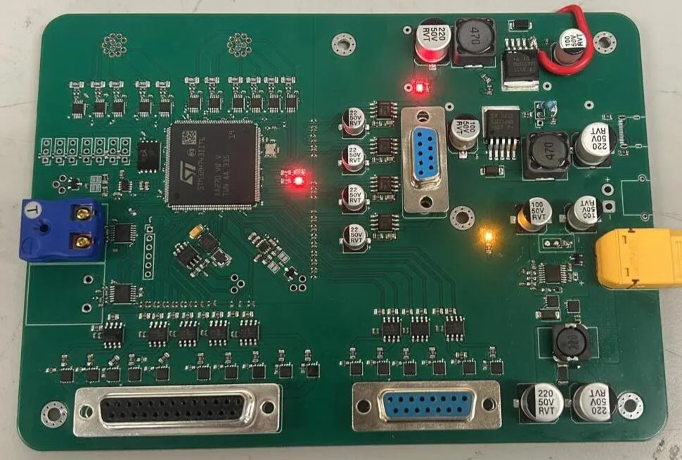 Engine Control Unit PCB render